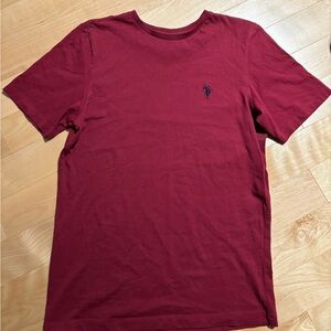 US Polo burgundy t-shirt